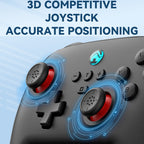 Wireless Bluetooth Gamepad With Wakeup Vibration Body Gamepad For Switch / Android / Apple / PC