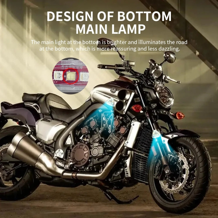 M7 Motorcycle Flashing Light Waterproof Long Duration Wireless Remote Control Modified Warning Lights