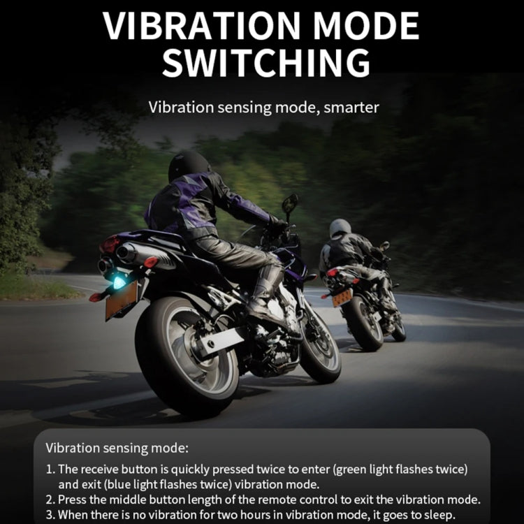 M7 Motorcycle Flashing Light Waterproof Long Duration Wireless Remote Control Modified Warning Lights