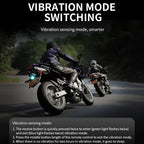 M7 Motorcycle Flashing Light Waterproof Long Duration Wireless Remote Control Modified Warning Lights