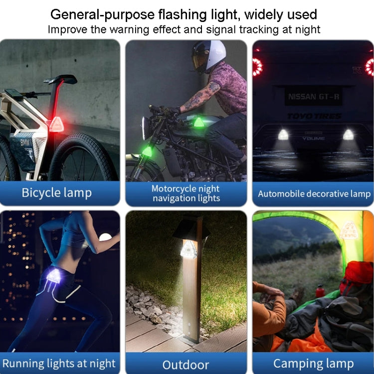 M7 Motorcycle Flashing Light Waterproof Long Duration Wireless Remote Control Modified Warning Lights