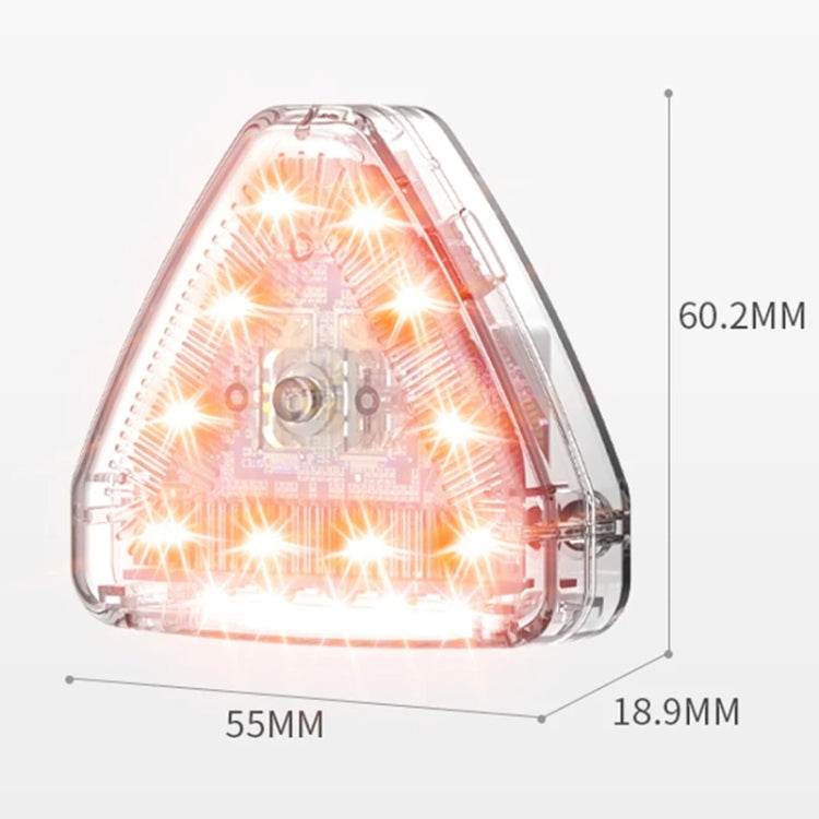 M7 Motorcycle Flashing Light Waterproof Long Duration Wireless Remote Control Modified Warning Lights