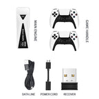 GT68 3D Box Portable Game Console For PSP TV Stick Retro Wireless Gamepad, Small Packaging, 64G, 256G