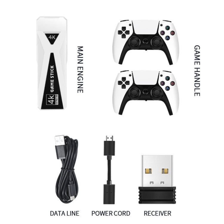 GT68 3D Box Portable Game Console For PSP TV Stick Retro Wireless Gamepad, Small Packaging, 64G, 256G