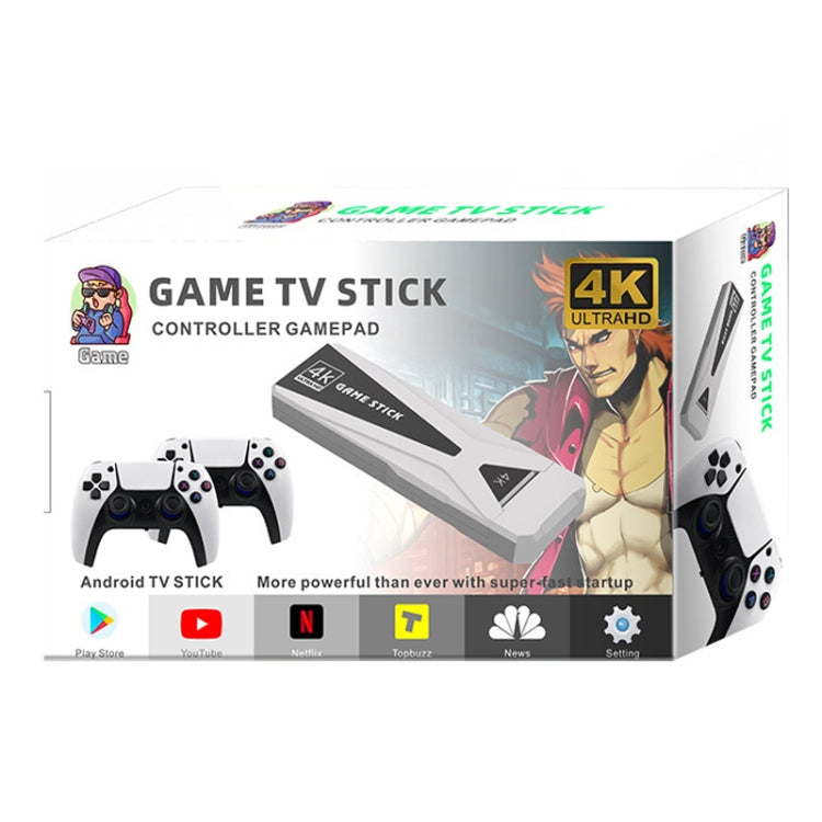 GT68 3D Box Portable Game Console For PSP TV Stick Retro Wireless Gamepad, Small Packaging, 64G, 256G