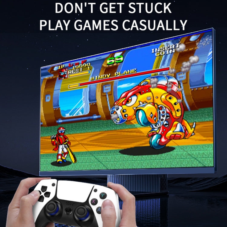 GT68 3D Box Portable Game Console For PSP TV Stick Retro Wireless Gamepad, Small Packaging, 64G, 256G