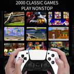 GT68 3D Box Portable Game Console For PSP TV Stick Retro Wireless Gamepad, Small Packaging, 64G, 256G