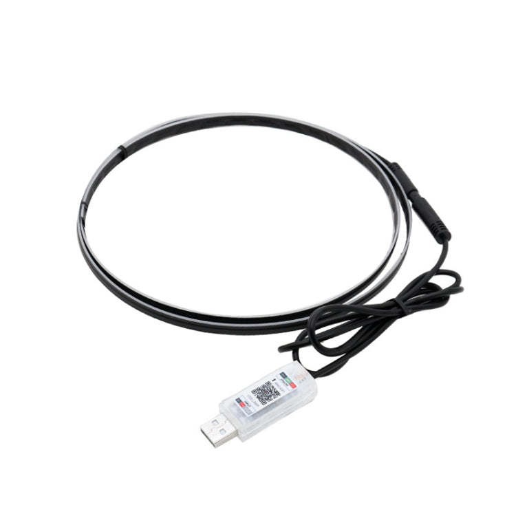 Car Interior Fiber Optic Cold Light RGB Ambient Lamp Center Phantom Footwell Atmosphere Lights