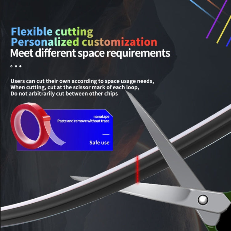 Car Interior Fiber Optic Cold Light RGB Ambient Lamp Center Phantom Footwell Atmosphere Lights