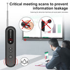 T01 Wireless Detector Camera Anti-eavesdropping Positioning GPS Alarm