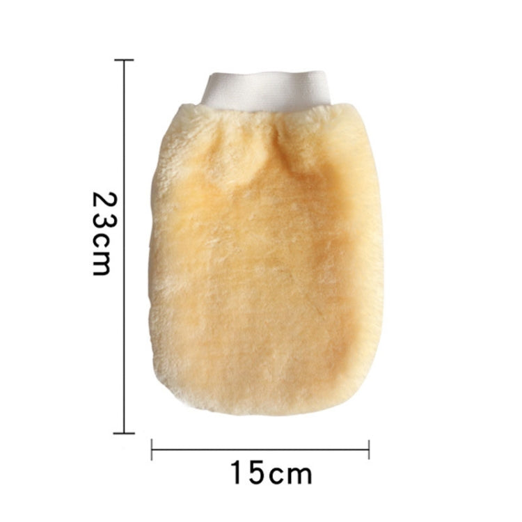 Double Sided Imitation Wool Waterproof Car Wash Gloves Car Cleaning And Maintenance Tools — 8242