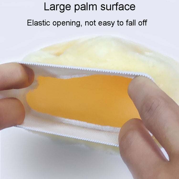 Double Sided Imitation Wool Waterproof Car Wash Gloves Car Cleaning And Maintenance Tools — view 5