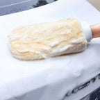 Double Sided Imitation Wool Waterproof Car Wash Gloves Car Cleaning And Maintenance Tools — view 7