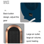 Small Desktop Electric Heater Home PTC Instant Energy-saving Heater