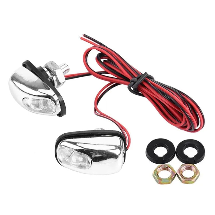Car Wiper Sprayer Spray Decorative Lamp LED Hood Spray Lights
