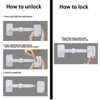 Window Limator Lock Children Safety Lock Anti-Theft Window Lock — view 6