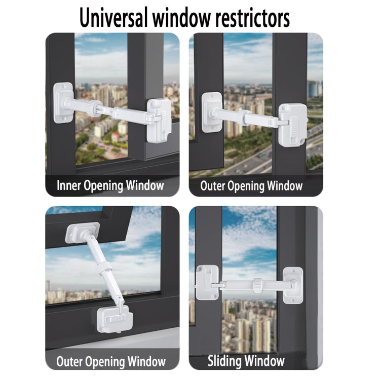 Window Limator Lock Children Safety Lock Anti-Theft Window Lock — view 11