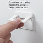 Children Protective Window Lock Flat Movement Doors Drawers Lock Cabinet Door Handle — view 9
