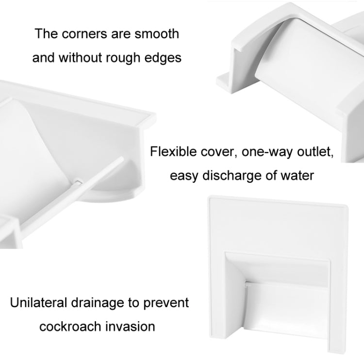 Bathroom Toilet Sewer Mouth Anti-mosquito Cockroach Baffle — view 4