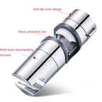 Straight-Buckle Adjustable Shower Bracket Shower Rod Lift Base Shower Head Rack — view 3