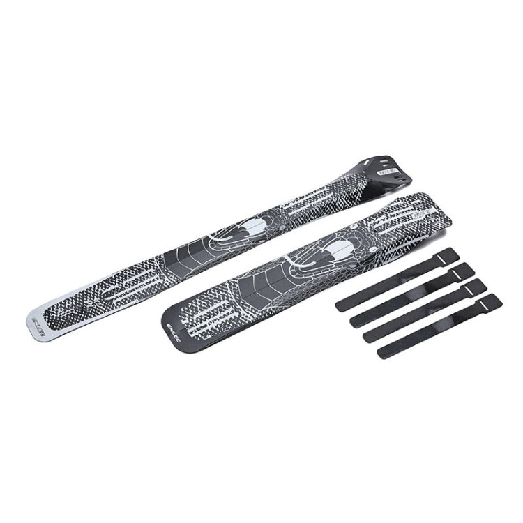 ENLEE E-641316 6pcs /Set Bicycle Extended Front And Rear Mudguards Road Bike Quick Detachable Fenders — Diamond Model