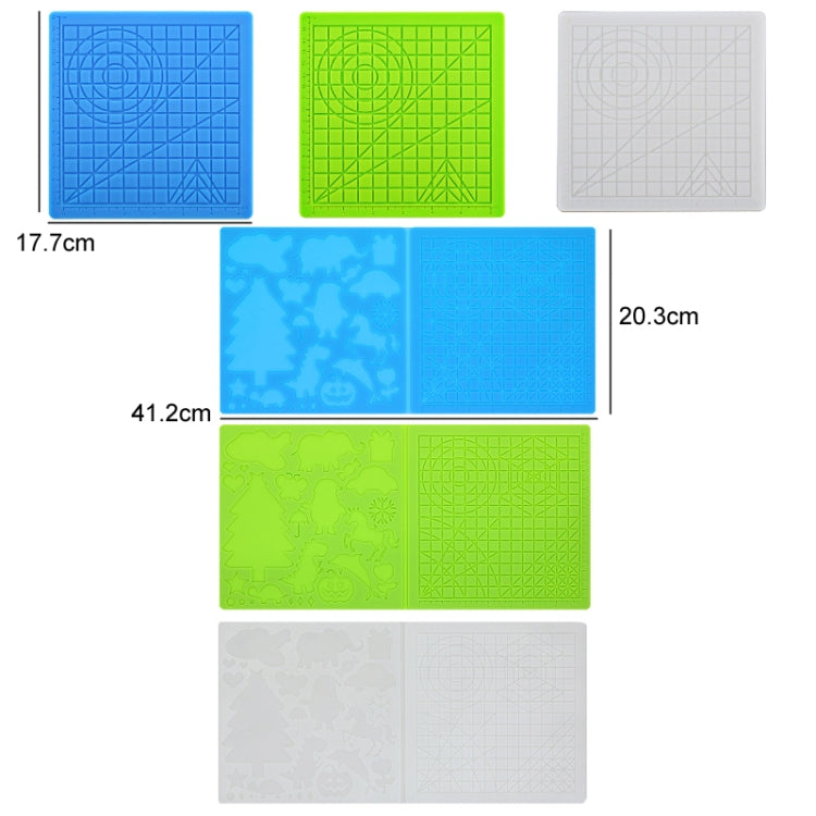 3D Printing Pen Copy Silicone DIY Painting Template Mat