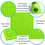 3D Printing Pen Copy Silicone DIY Painting Template Mat