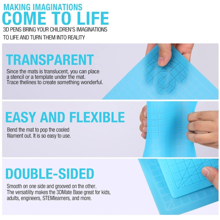3D Printing Pen Copy Silicone DIY Painting Template Mat