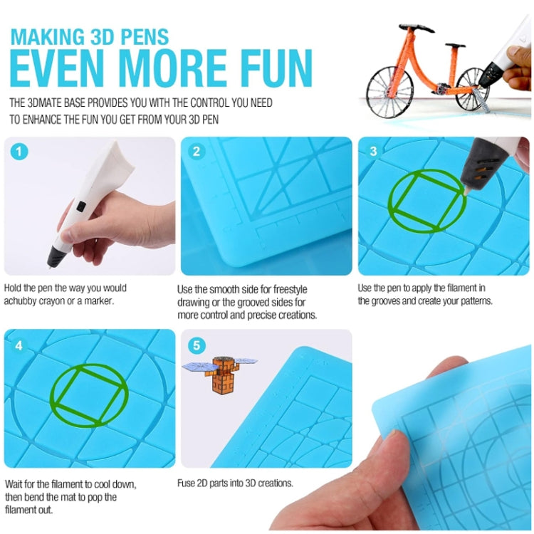 3D Printing Pen Copy Silicone DIY Painting Template Mat