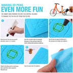 3D Printing Pen Copy Silicone DIY Painting Template Mat