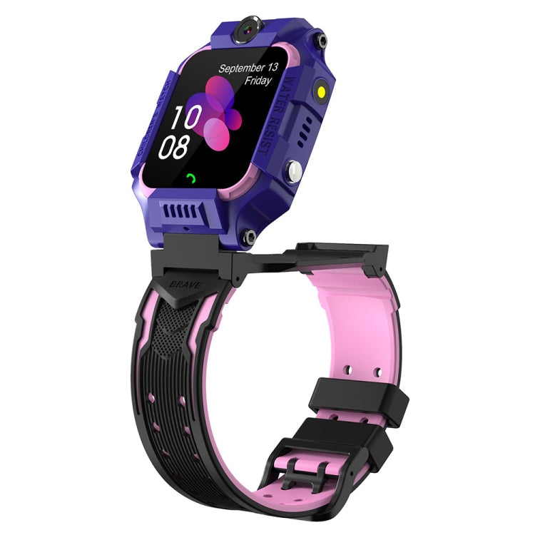 Q19 1.44-inch 360-degree Rotating Positioning Camera Smart Waterproof Children Calling Watch — Green