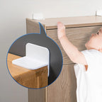 Cabinet Partition Holder Child Safety Protection Anti-Tipping Fence Fixer — view 5