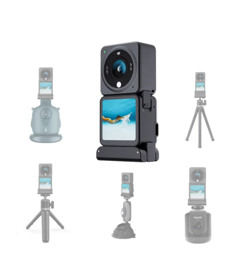 For DJI Osmo Action 4 / 3 / 2 Magnetic Adapter Tripod Connector