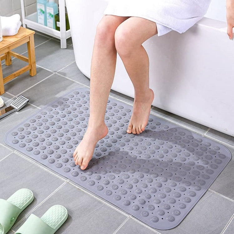 PVC Bathroom Non-slip Mat Thickened Massage Water-proof Foot Mat — view 14