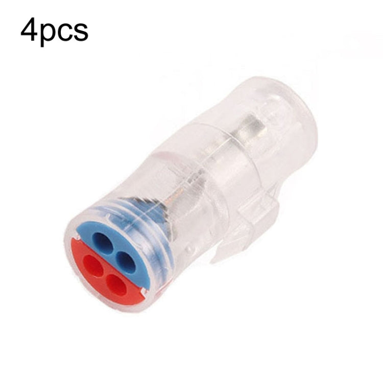 4pcs Direct Insertion Of Quick Terminal Block Wire Connector Clamps — NC-724