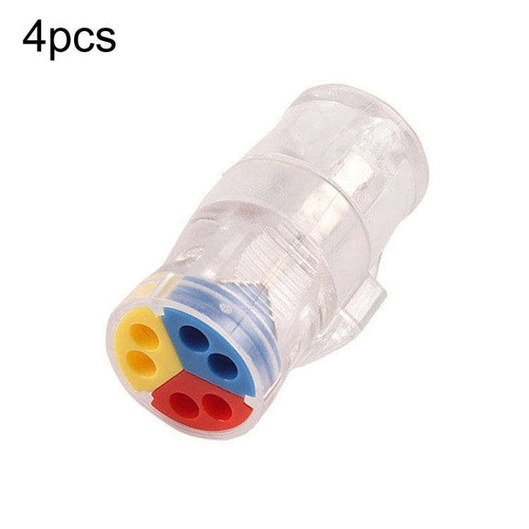 4pcs Direct Insertion Of Quick Terminal Block Wire Connector Clamps — NC-736