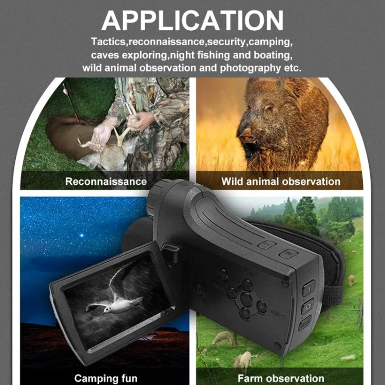Handle HD Digital Reconnament Hunting Safety Monitoring Camera