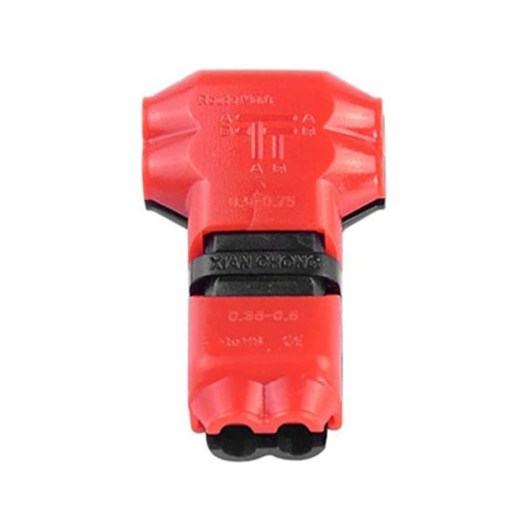 Straight Plug Quick Terminal Block No Strip Multifunctional Wire Connector — T2