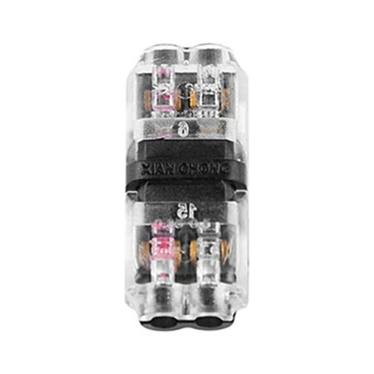 Straight Plug Quick Terminal Block No Strip Multifunctional Wire Connector — H2-T