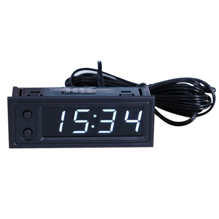 5V/12V WIFI Network Automatic Time Synchronization Digital Electronic Clock Module — Red