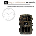 H982 4K Infrared Waterproof Induction Night Vision Monitor Animal HD Outdoor Cameras