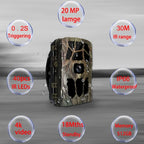 H982 4K Infrared Waterproof Induction Night Vision Monitor Animal HD Outdoor Cameras