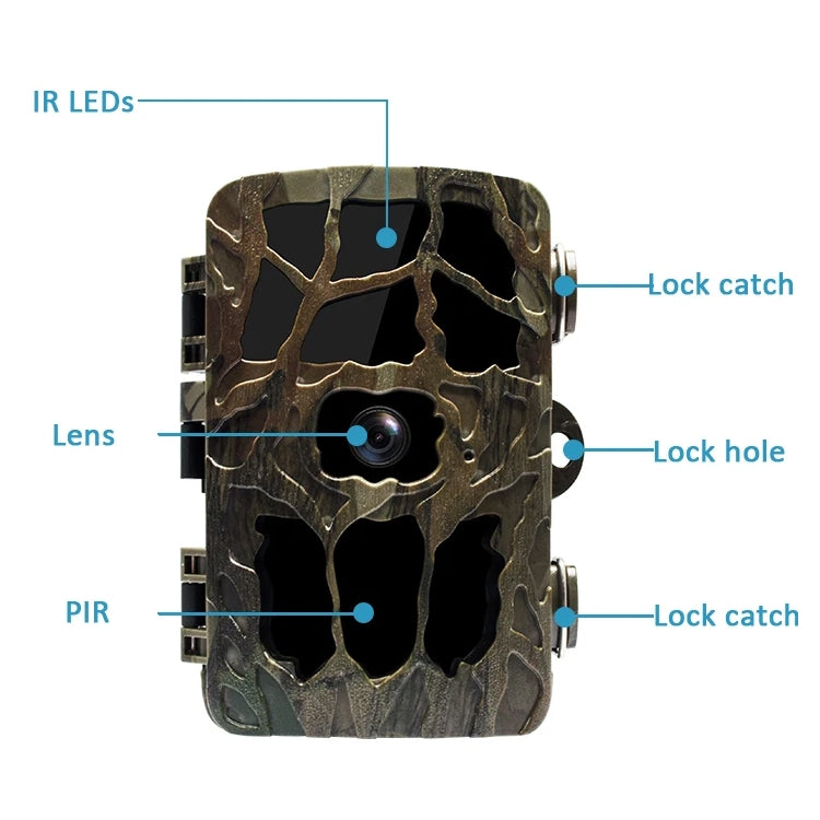 H982 4K Infrared Waterproof Induction Night Vision Monitor Animal HD Outdoor Cameras