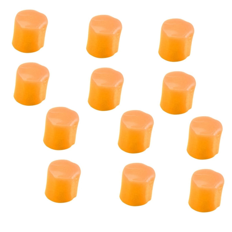 12pcs /Box Silicone Mud Children Sleep Earplugs Noise Reduction Swimming Waterproof Ear Plugs — Blue