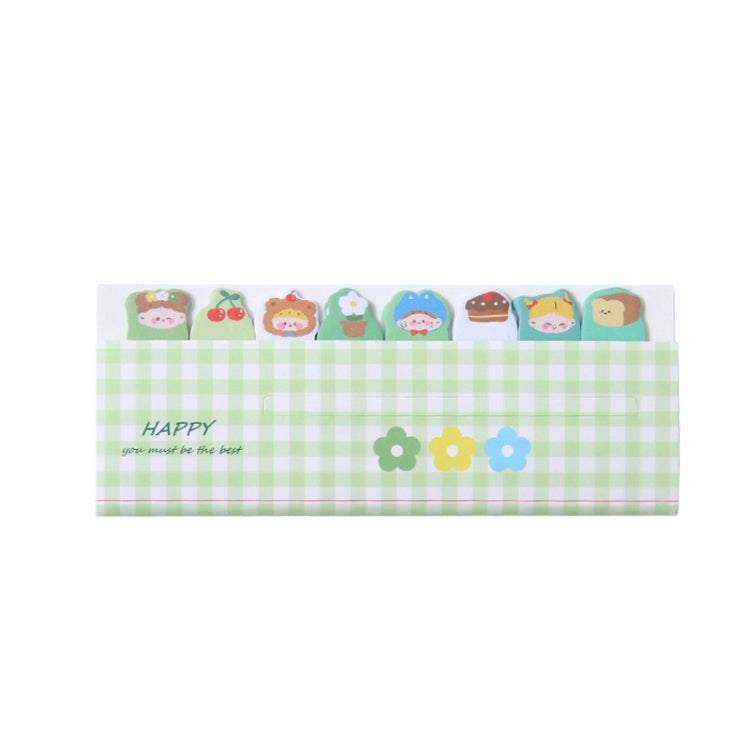 120sheets /Set Kawaii Sticky Tab Note Page Marker Writable and Repositionable File Flags — Fruit