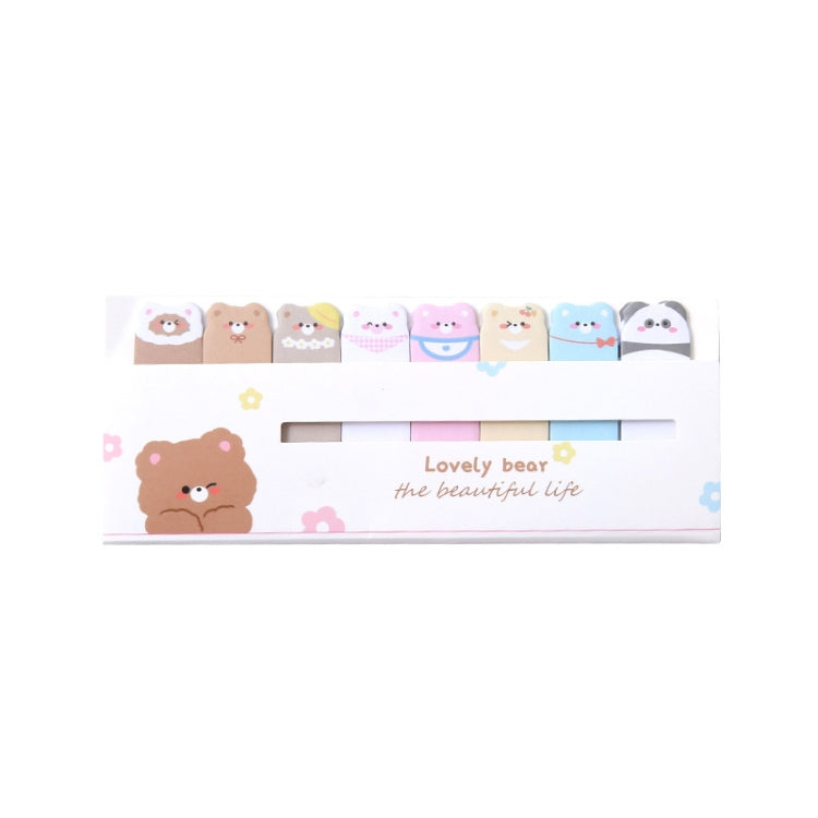 120sheets /Set Kawaii Sticky Tab Note Page Marker Writable and Repositionable File Flags — Flower