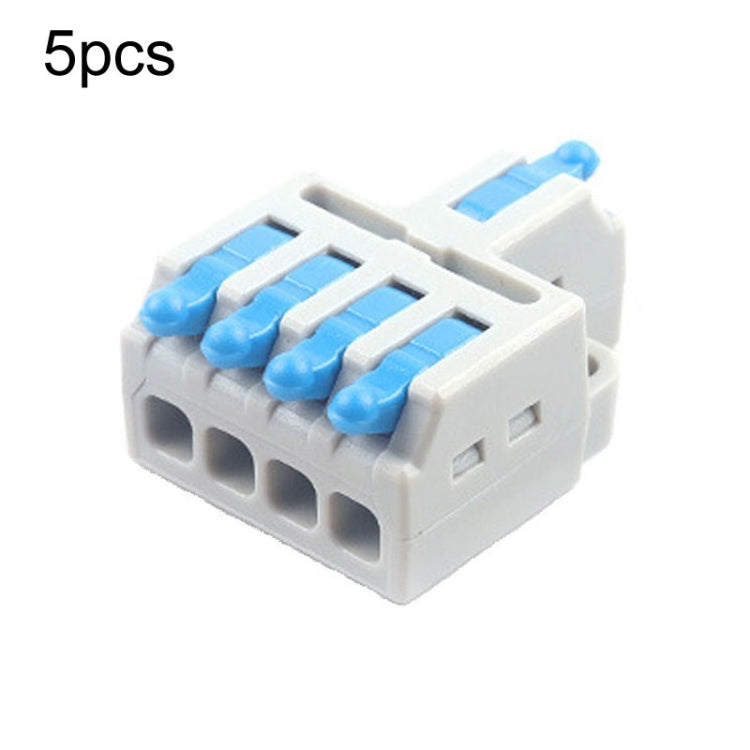 5pcs Push Type Mini Wire Connection Splitter Quick Connect Terminal Block — view 16