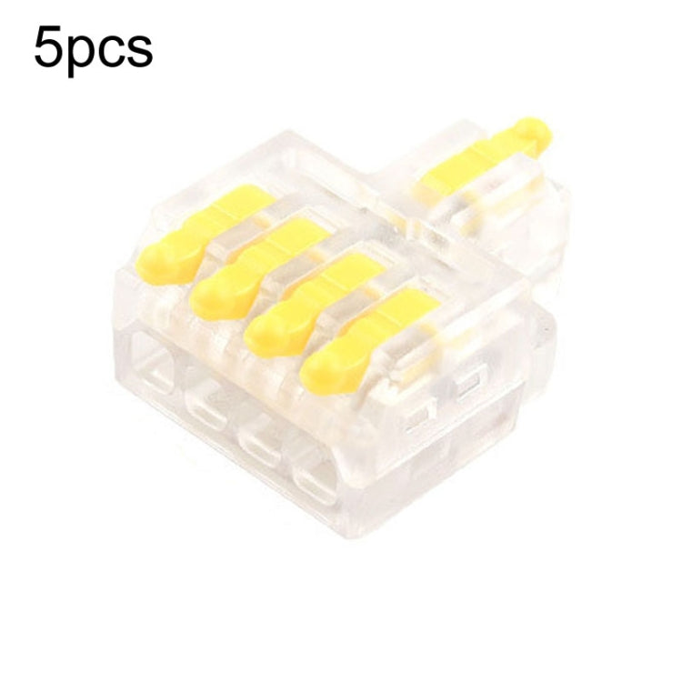 5pcs Push Type Mini Wire Connection Splitter Quick Connect Terminal Block — view 18