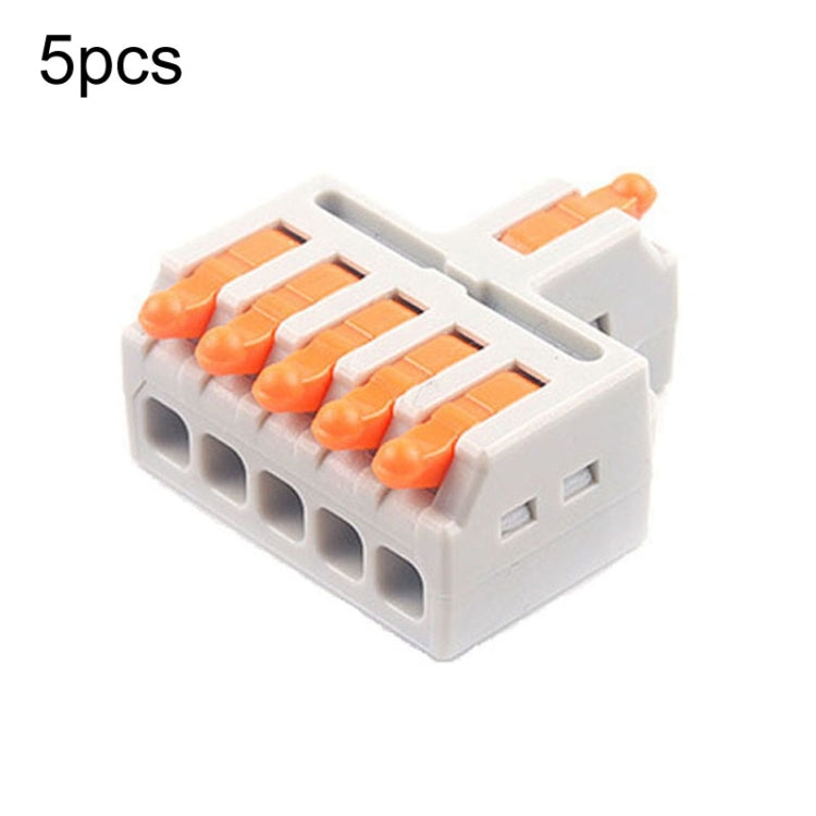 5pcs Push Type Mini Wire Connection Splitter Quick Connect Terminal Block — view 20