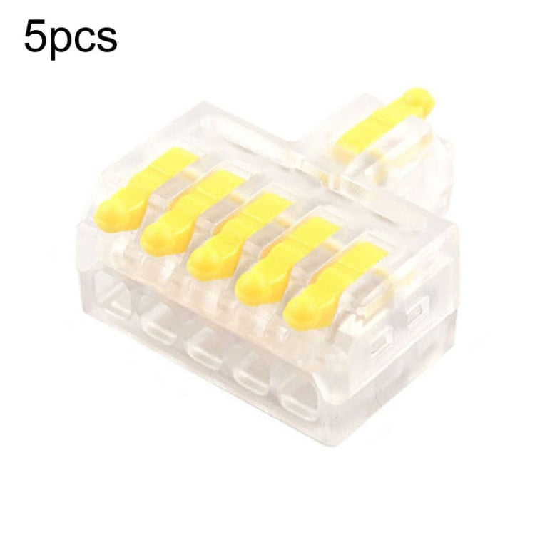 5pcs Push Type Mini Wire Connection Splitter Quick Connect Terminal Block — view 24